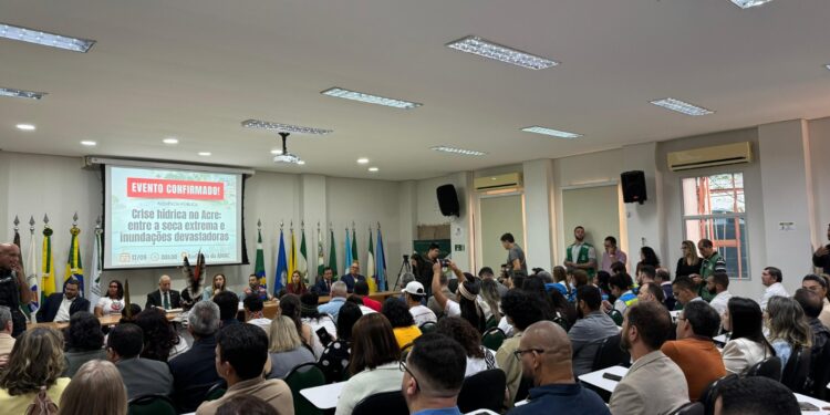 Audiência pública debate crise hídrica e seca extrema no Acre