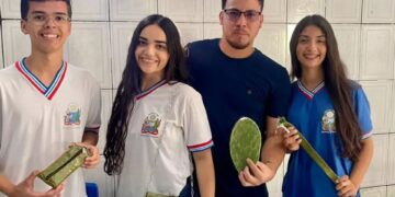Estudantes da Bahia desenvolvem couro ecológico a partir de planta Opuntia