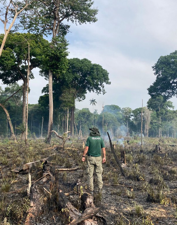 Ibama realiza fiscalização em regiões do Amazonas e aplica quase R$ 1 milhão em multas