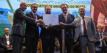 Mapa, MDR e MME assinam acordo em prol da agricultura irrigada e segurança energética