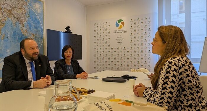 CNA oficializa sua entrada na Organização Mundial de Agricultores