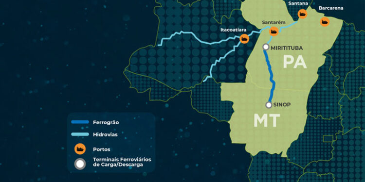 Ferrogrão deve reduzir custos e ampliar competitividade do agronegócio a partir de 2026